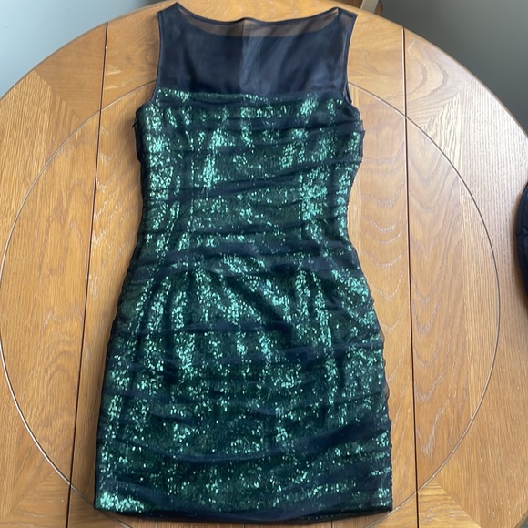 Cute Green Sequin Cynthia Steffe Dress - Picture 5 of 7